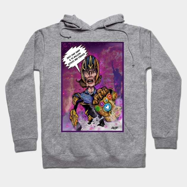 Nanos & the Glove of Stupidity Hoodie by DONIART